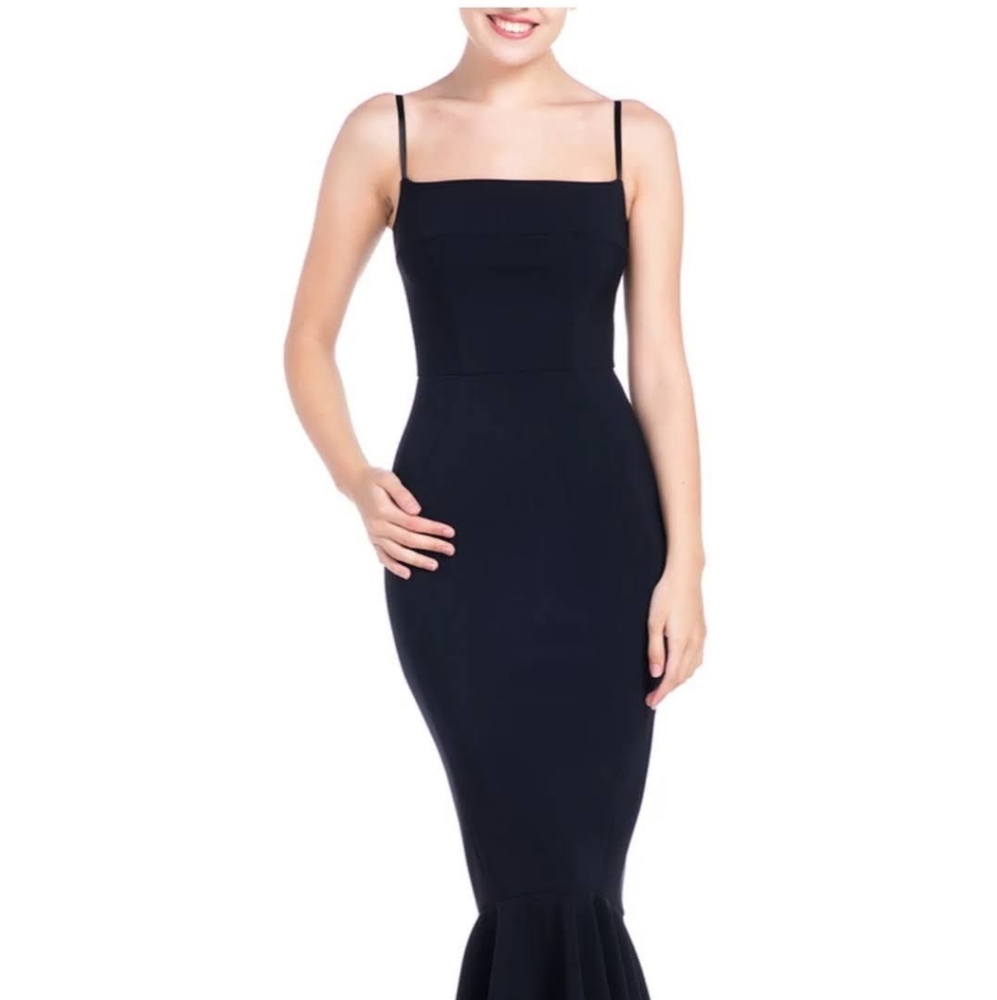 Greta Constantine Timothy dress black large - Picture 2 of 3